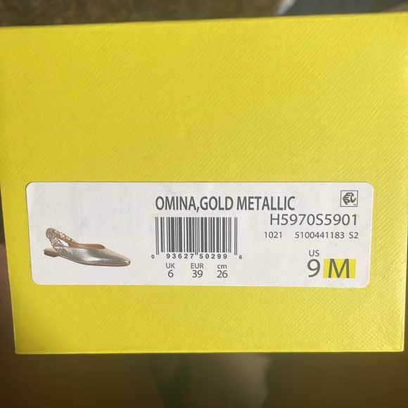 CIRCUS. Sam Edelman  Gold slingback slipper - Picture 6 of 6